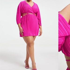 Good American Hot Pink Dress